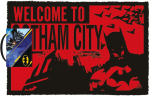 DC Comics Batman Welcome To Gotham Rubber Doormat